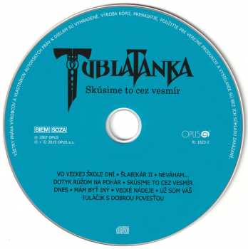 CD Tublatanka: Skúsime To Cez Vesmír 374596