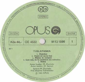 LP Tublatanka: Tublatanka 42960