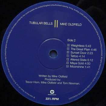 LP Mike Oldfield: Tubular Bells II 37491