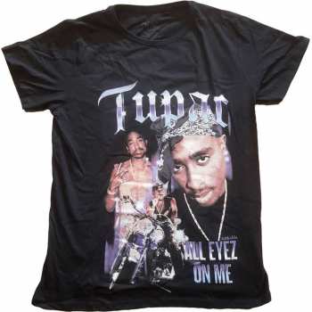 Merch Tupac: Dámské Tričko All Eyez Blue Homage