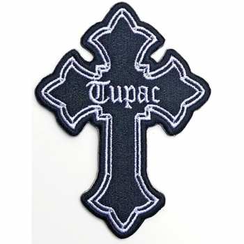 Merch Tupac: Nášivka Cross