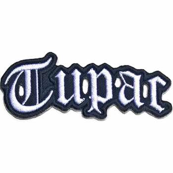 Merch Tupac: Nášivka Cut-out Logo Tupac