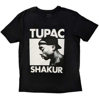 Merch Tupac: Tupac Unisex T-shirt: Eyes Closed (small) S