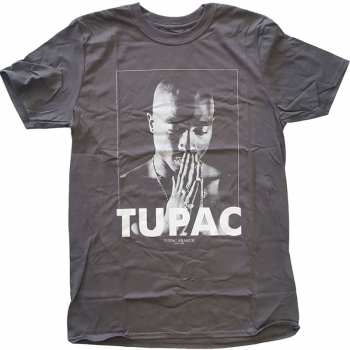 Merch Tupac: Tričko Praying  XXL