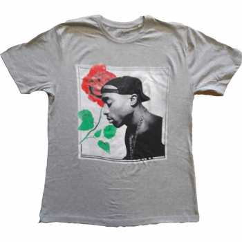 Merch Tupac: Tričko Rose XL