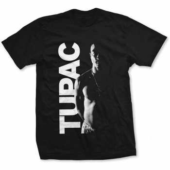 Merch Tupac: Tričko Side Photo XXL