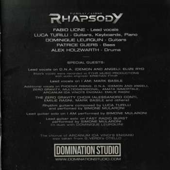 CD Turilli / Lione Rhapsody: Zero Gravity (Rebirth And Evolution) 41408