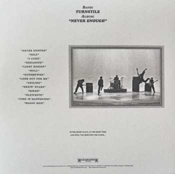 LP Turnstile: Never Enough CLR | LTD