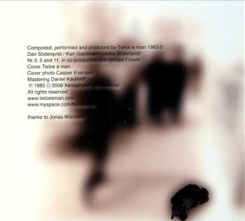 CD Twice A Man: Slow Swirl