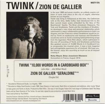 SP Twink: 10,000 Words In A Cardboard Box / Geraldine LTD | NUM 456922