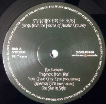 LP Twink: Sympathy For The Beast LTD 129067