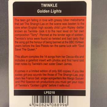 LP Twinkle: Golden Lights LTD 510713