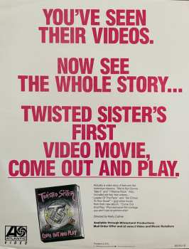 LP Twisted Sister: Come Out And Play