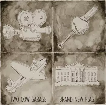 Two Cow Garage: Brand New Flag