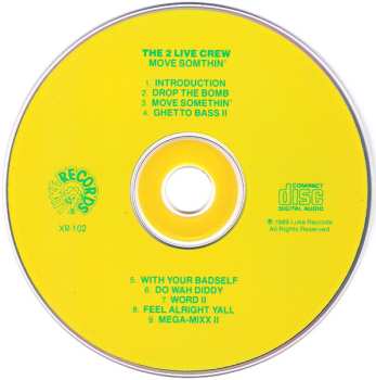 CD The 2 Live Crew: Move Somthin'