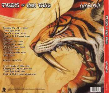 CD Tygers Of Pan Tang: Ambush DIGI 1920