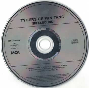 CD Tygers Of Pan Tang: Spellbound 94408