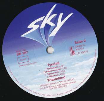 LP Tyndall: Traumland 458147