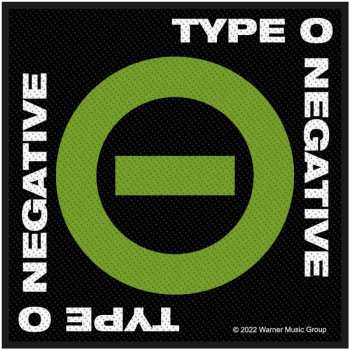 Merch Type O Negative: Nášivka Negative Symbol