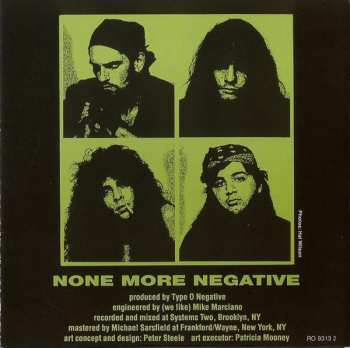 CD Type O Negative: Slow, Deep And Hard 386176