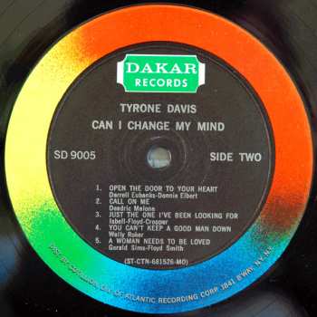 CD Tyrone Davis: Can I Change My Mind