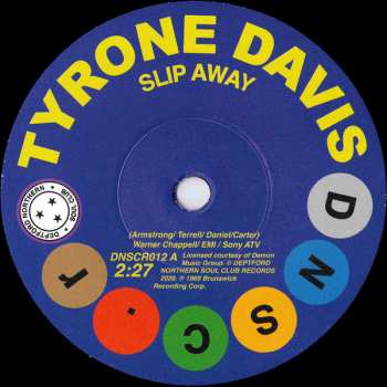 Album Tyrone Davis: Slip Away / There Was A Time