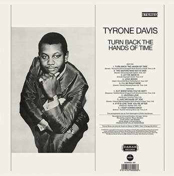 LP Tyrone Davis: Turn Back The Hands Of Time