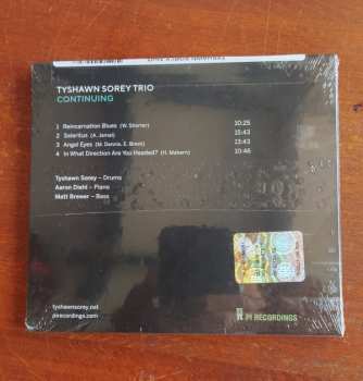 CD Tyshawn Sorey Trio: Continuing DIGI 462913