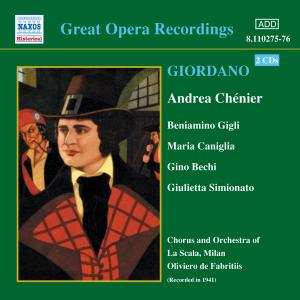Album U. Giordano: Andrea Chenier