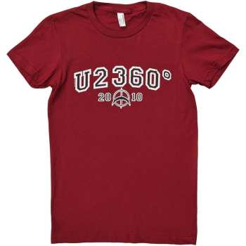 Merch U2: U2 Ladies T-shirt: 360 Degree Tour 2010 Logo (ex-tour) (medium) M