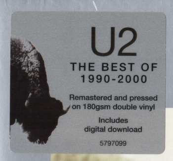 2LP U2: The Best Of 1990-2000 4330