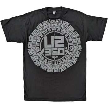 Merch U2: U2 Unisex T-shirt: 360 Degree Tour Logo (ex-tour) (medium) M