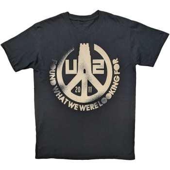 Merch U2: U2 Unisex T-shirt: Found What We Were Looking For 2011 (ex-tour) (medium) M