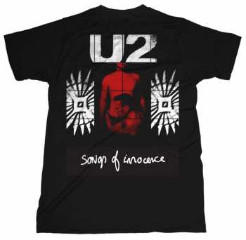 Merch U2: Tričko Songs Of Innocence Red Shade S