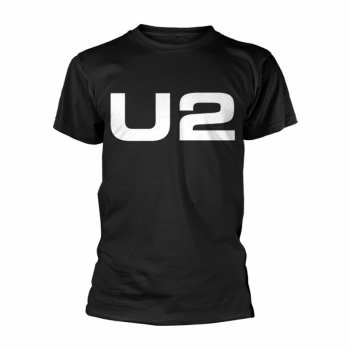 Merch U2: Tričko White Logo U2 XXL