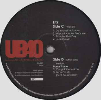 2LP UB40: Unprecedented 395807