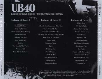 3CD UB40: Labour Of Love Parts I + II & III (The Platinum Collection) 454383