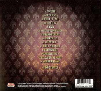 CD U.D.O.: Decadent LTD | DIGI 9154