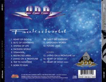 CD U.D.O.: Faceless World 12088
