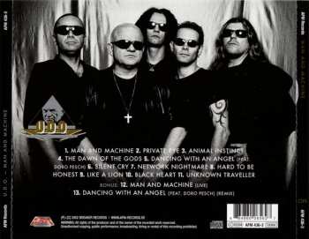 CD U.D.O.: Man And Machine 22675