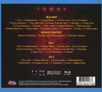 2CD/Blu-ray U.D.O.: Steelhammer - Live From Moscow DIGI 34470