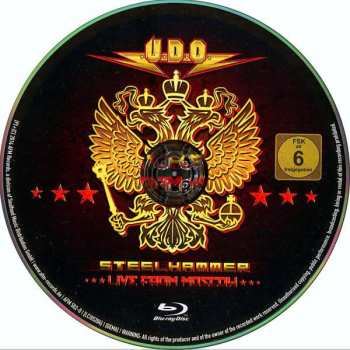 2CD/Blu-ray U.D.O.: Steelhammer - Live From Moscow DIGI 34470