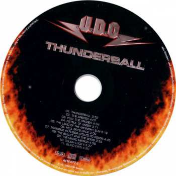 CD U.D.O.: Thunderball 36503