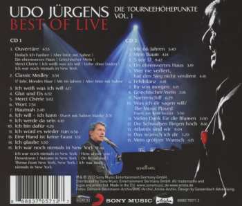 2CD Udo Jürgens: Best Of Live - Die Tourneehöhepunkte - Vol.1 239158
