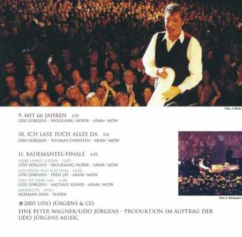 2CD Udo Jürgens: Mit 66 Jahren  - Live 2001 - 180804