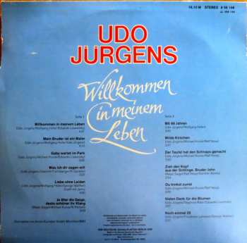 LP Udo Jürgens: Willkommen In Meinem Leben 487058