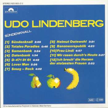 5CD/Box Set Udo Lindenberg: 5 Original Albums 113118