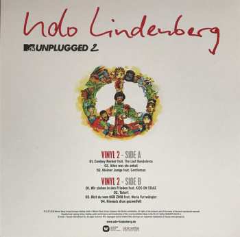 4LP Udo Lindenberg: MTV Unplugged 2 - Live Vom Atlantik (Viermaster-Vinyl-Edition) LTD 469403