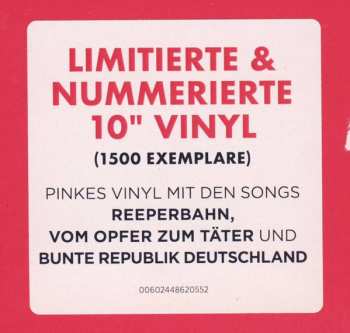 EP Udo Lindenberg: Reeperbahn CLR | LTD | NUM 495992