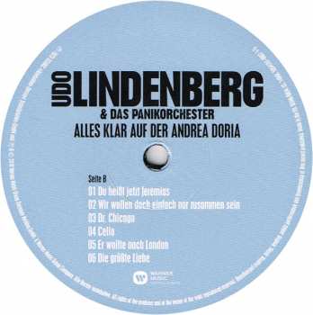 LP Udo Lindenberg Und Das Panikorchester: Alles Klar Auf Der Andrea Doria 76242